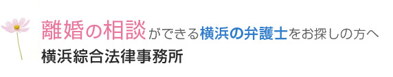 離婚の相談ができる横浜の弁護士をお探しの方へ